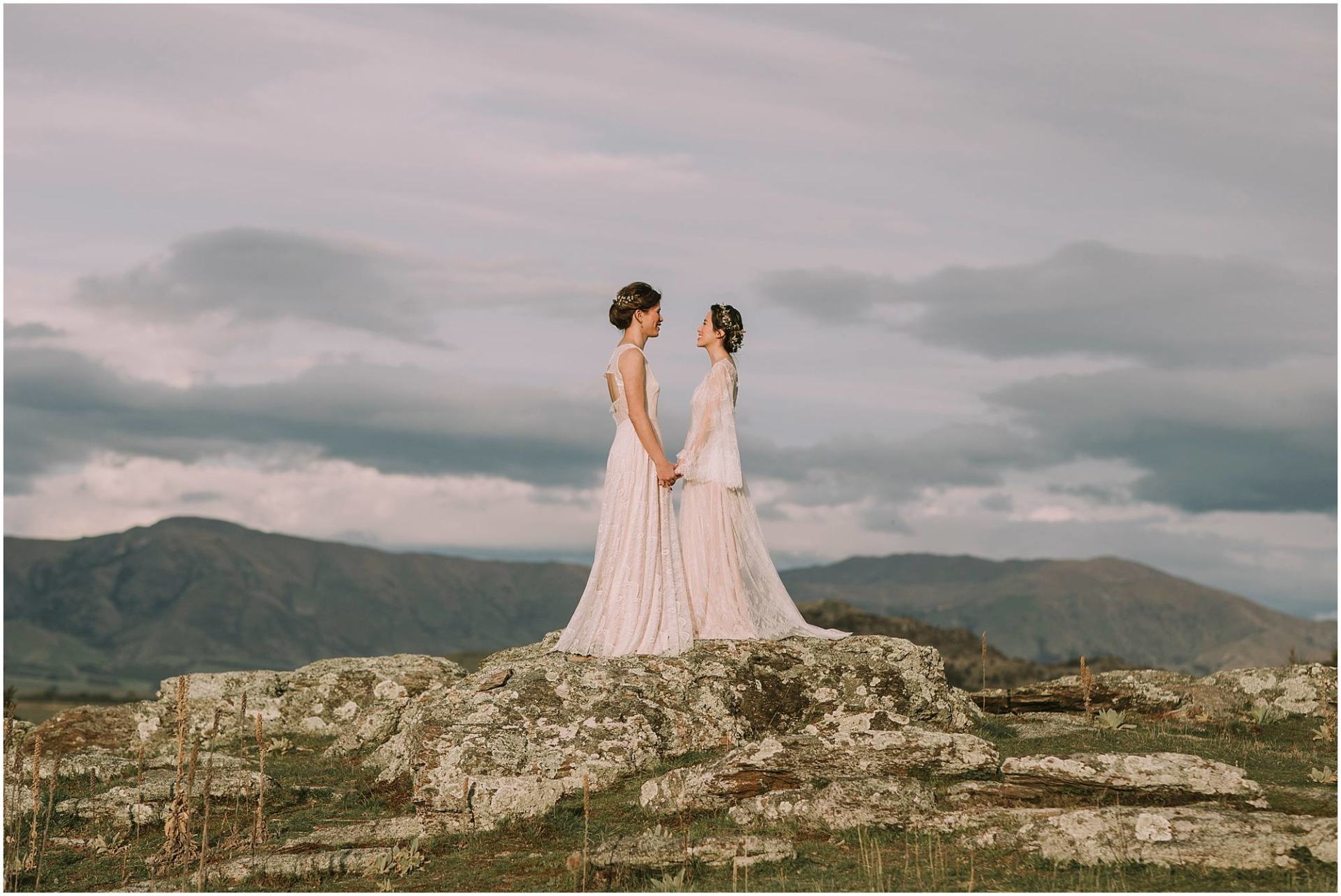 Charlene&Ginette Wedding \ Lace wedding dresses by Anna Skoblikova