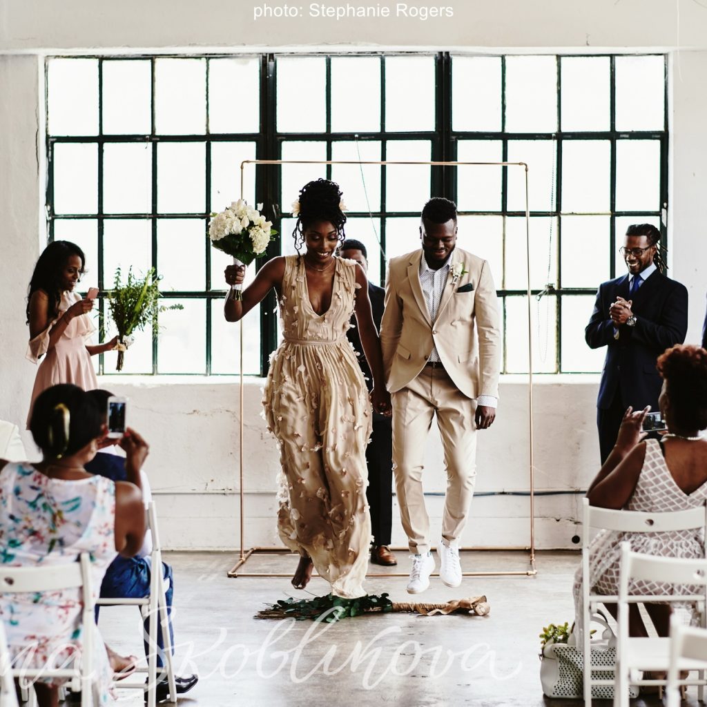Deun and Eric \ Silk Wedding dress by Anna SKoblikova