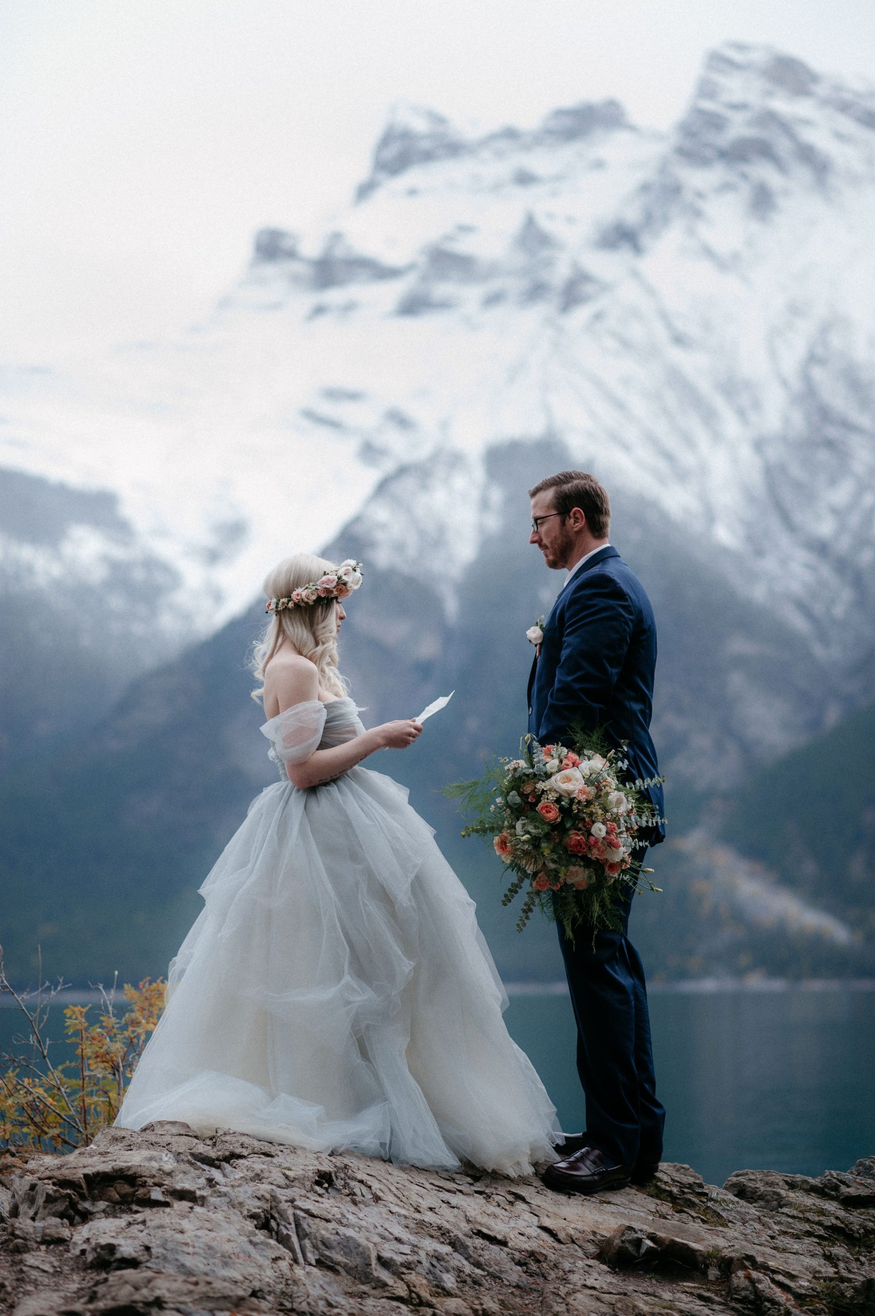 Liz + Kanan Tulle wedding dress by Anna Skoblikova