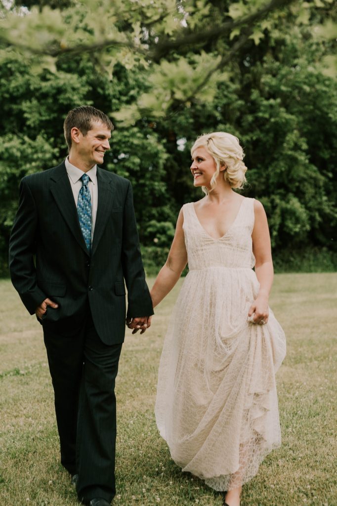 Simple wedding dress  Anna Skoblikova