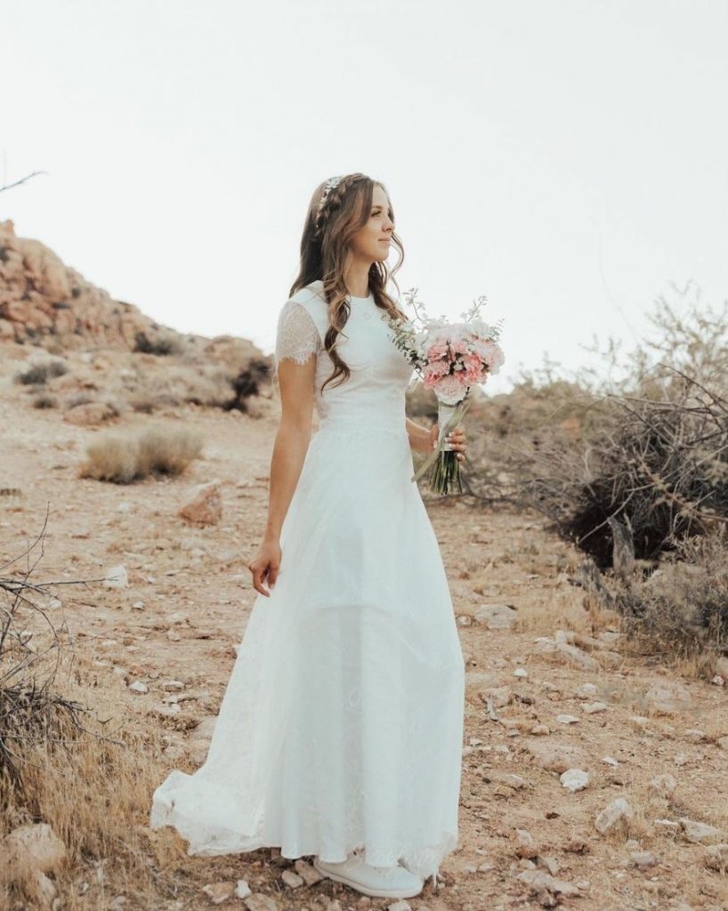 Wedding dress with sneakers - 0143 / Anna Skoblikova | Photo 5