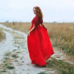 Роскошное красное платье от Anna Skoblikova