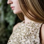 Свадебное платье из кружева и шелка от Anna Skoblikova