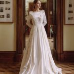 Вышитое свадебное платье из натурального шелка - Jasmine / Anna Skoblikova / 0179 | Photo 1