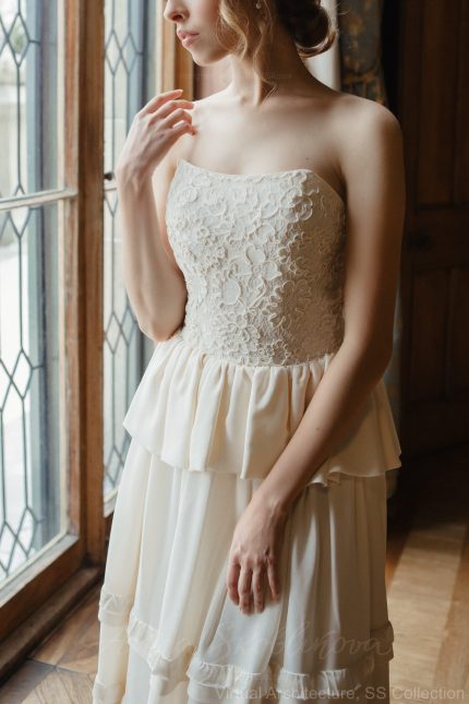 Свадебное платье с баской - Katharine  Anna Skoblikova  0175 | Photo 2