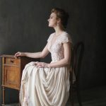 Свадебное платье из натурального шелка от Anna Skoblikova