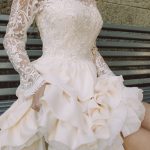 Короткое свадебное платье с рукавами - Rimosa / Anna Skoblikova / 0181 / Photo 1