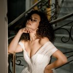 Свадебное платье с инкрустированным лифом - Whitney Anna Skoblikova 0190 | Фото 1