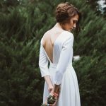 Свадебное платье из шерсти от Anna Skoblikova